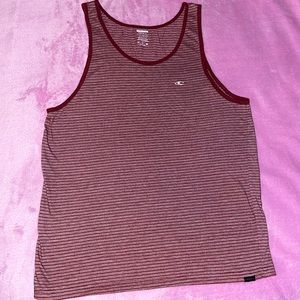 NWOT Men’s O’Neill Red Tank Top Size Medium